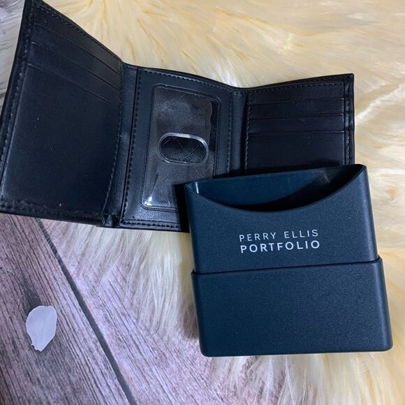 PERRY ELLIS MEN PORTFOLIO BLACK - Picture 1 of 5